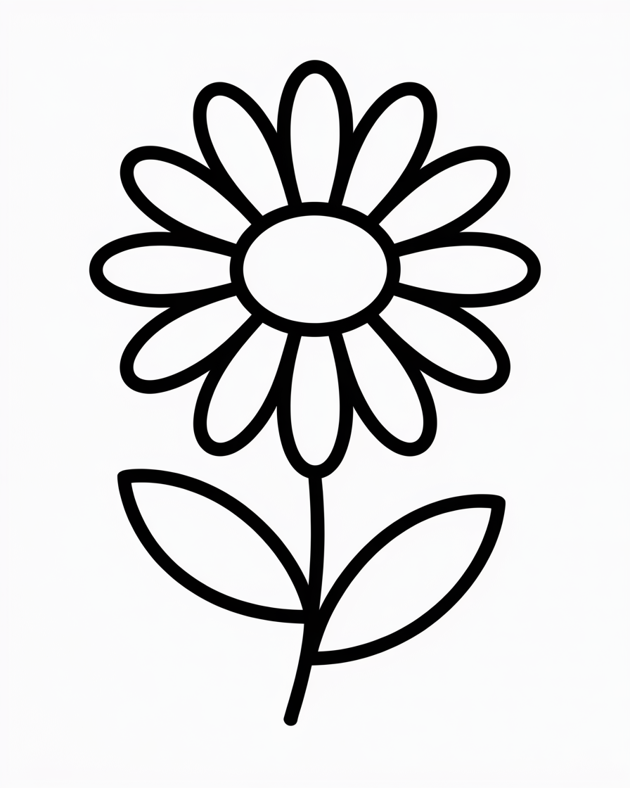 flowers coloring pages