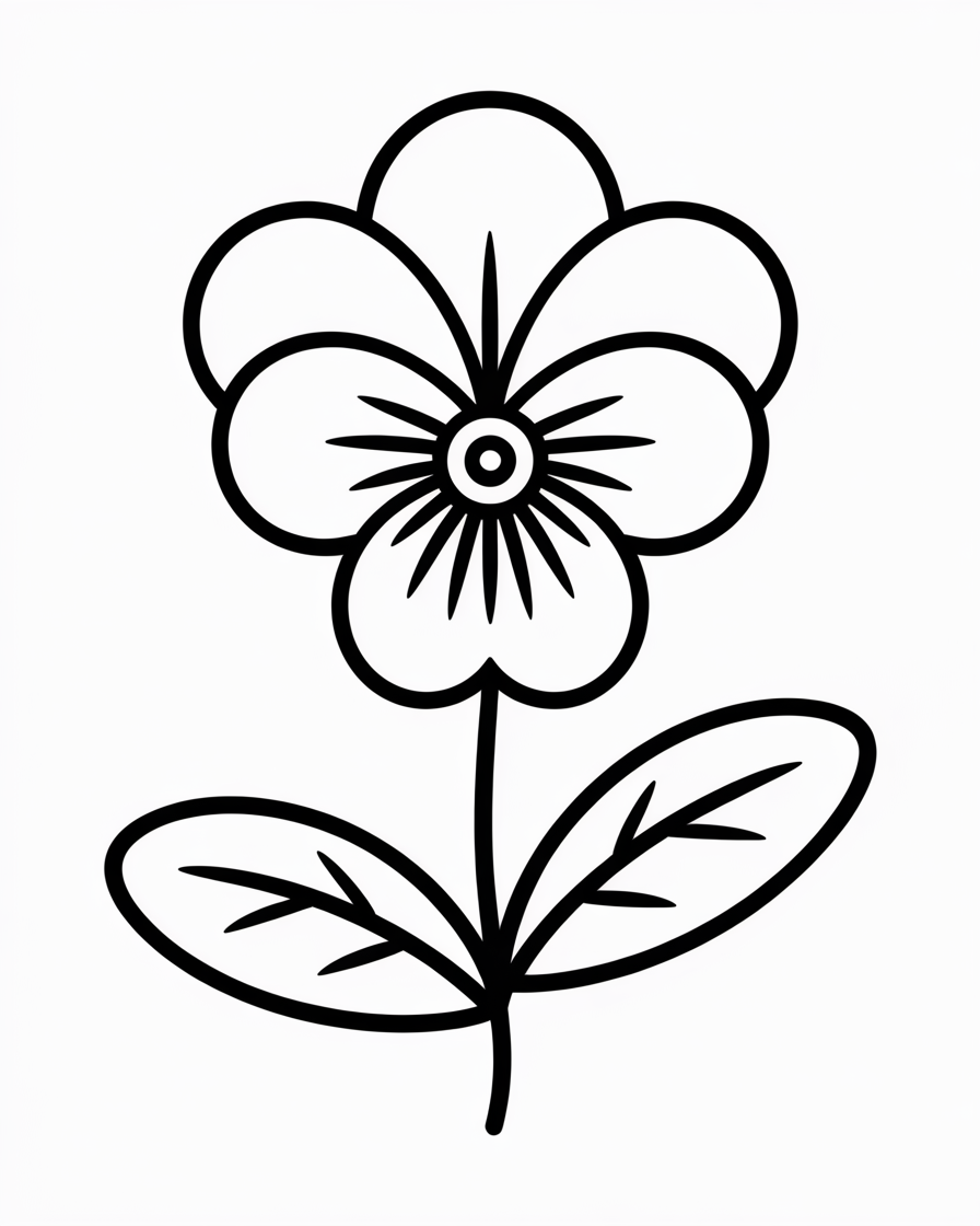 flowers coloring pages