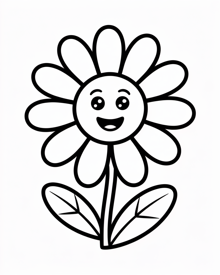 flowers coloring pages
