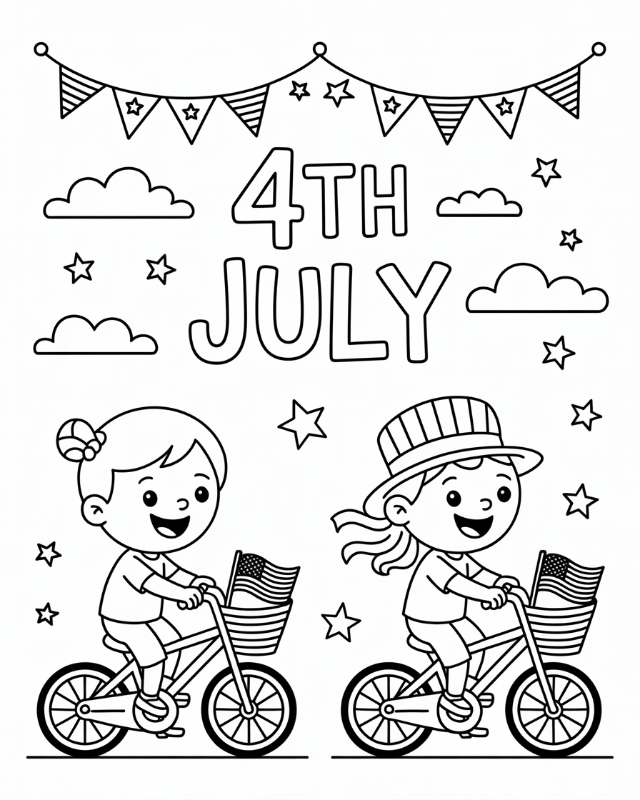 4th of july coloring pages