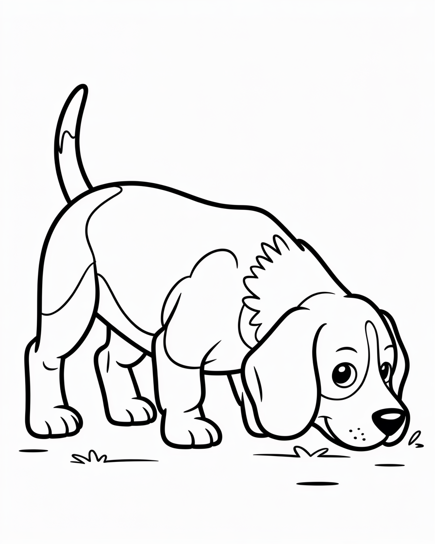 dogs coloring pages