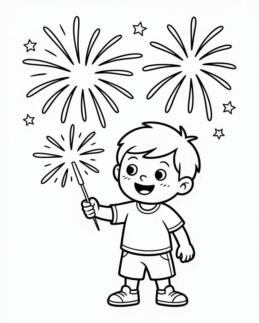 4th of july coloring pages
