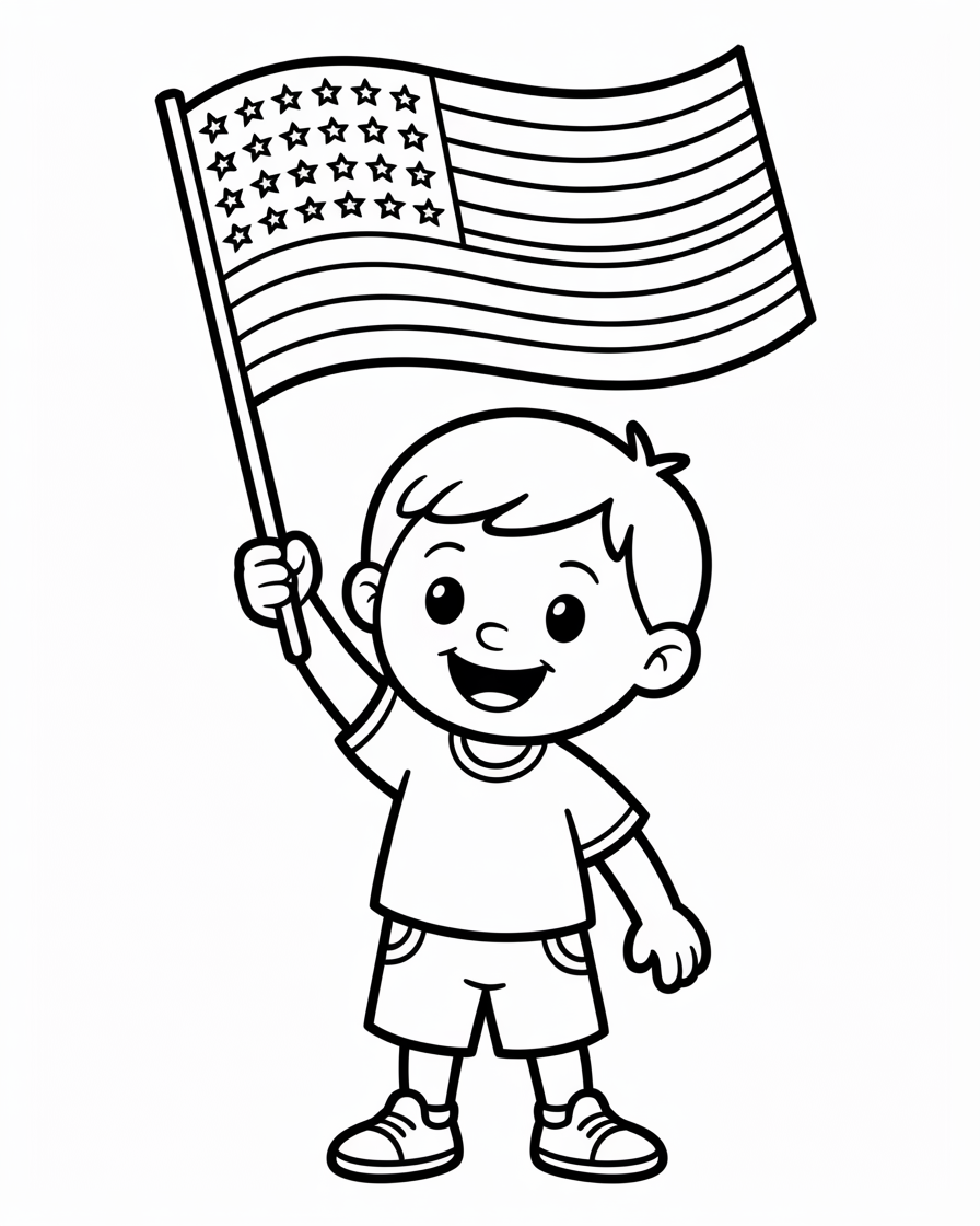 4th of july coloring pages