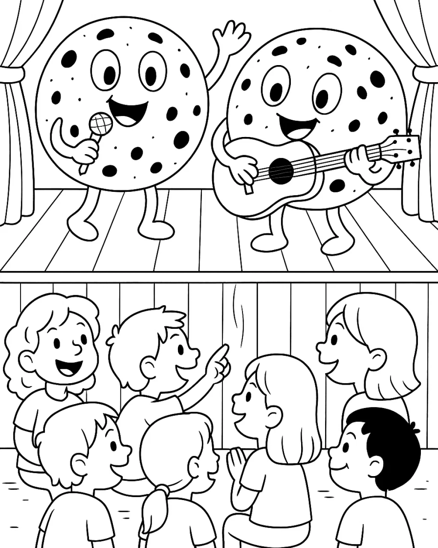 Chocochip Cookies Performing