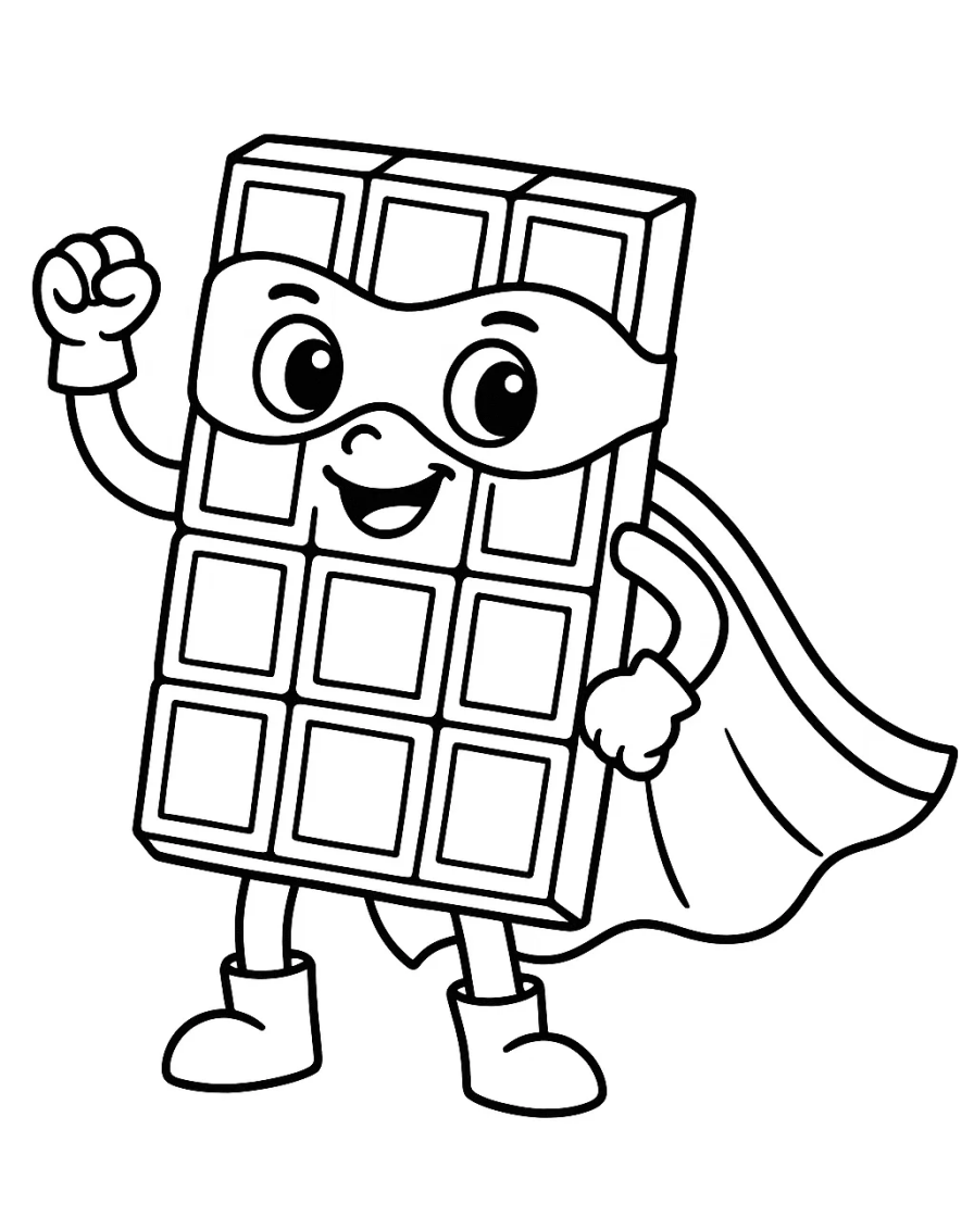 Chocolate Superhero