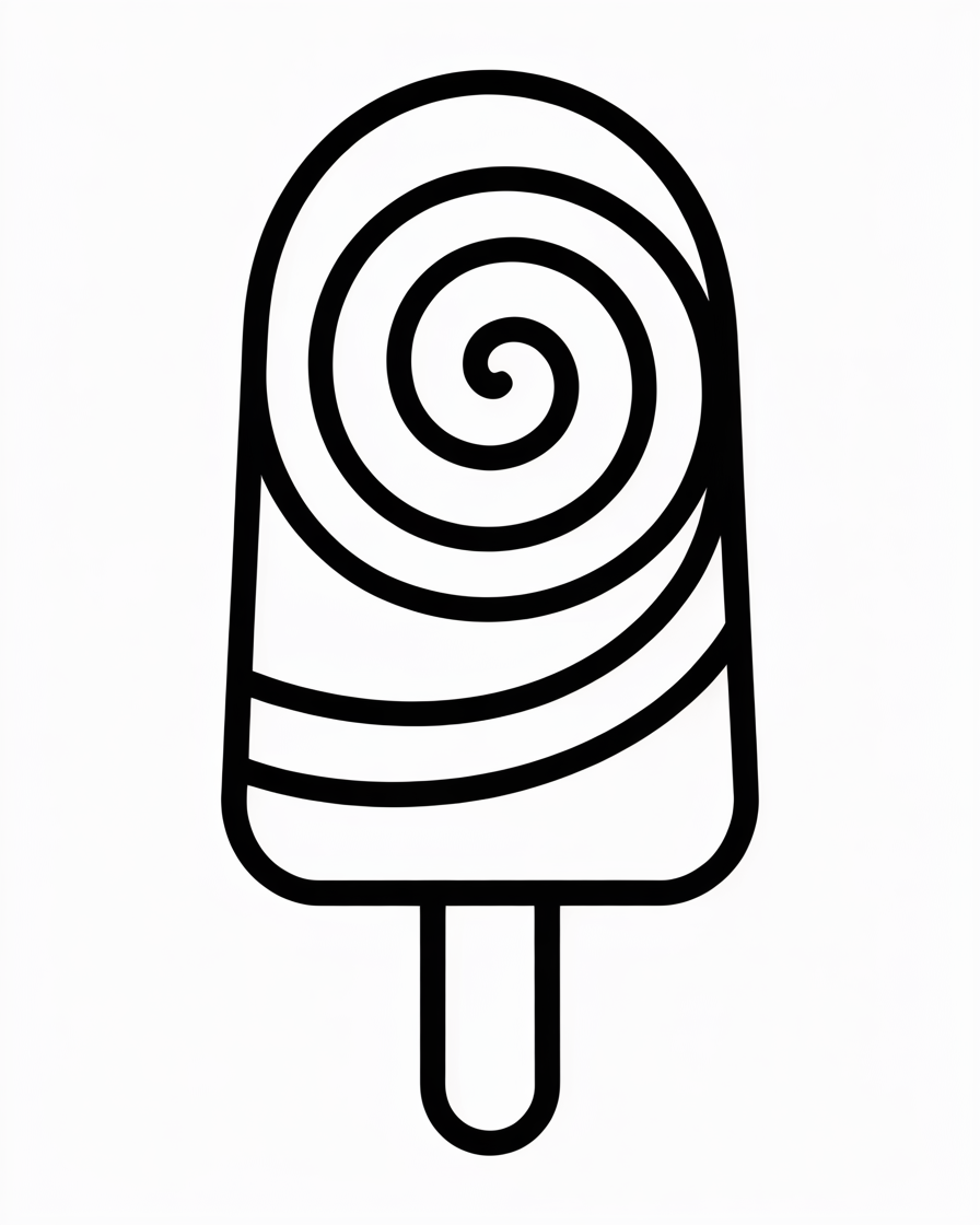 popsicle coloring pages