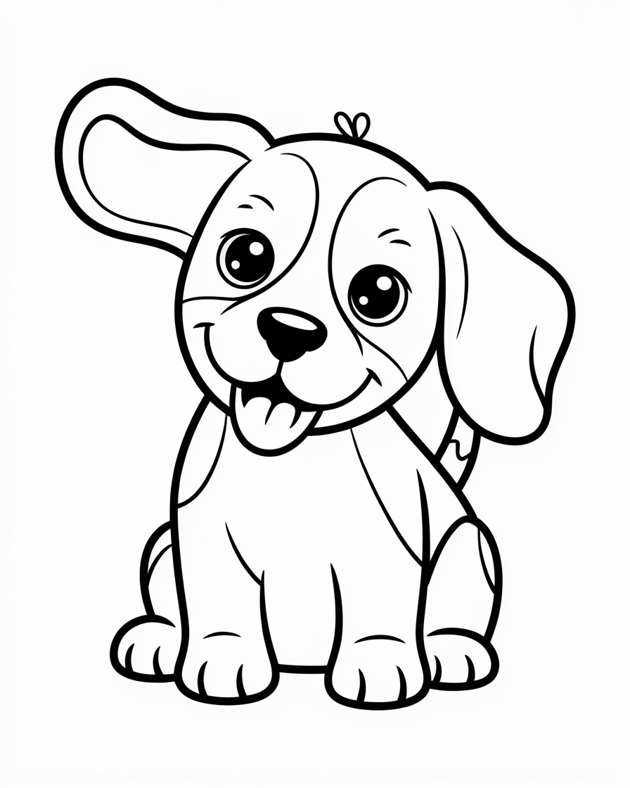 dogs coloring pages