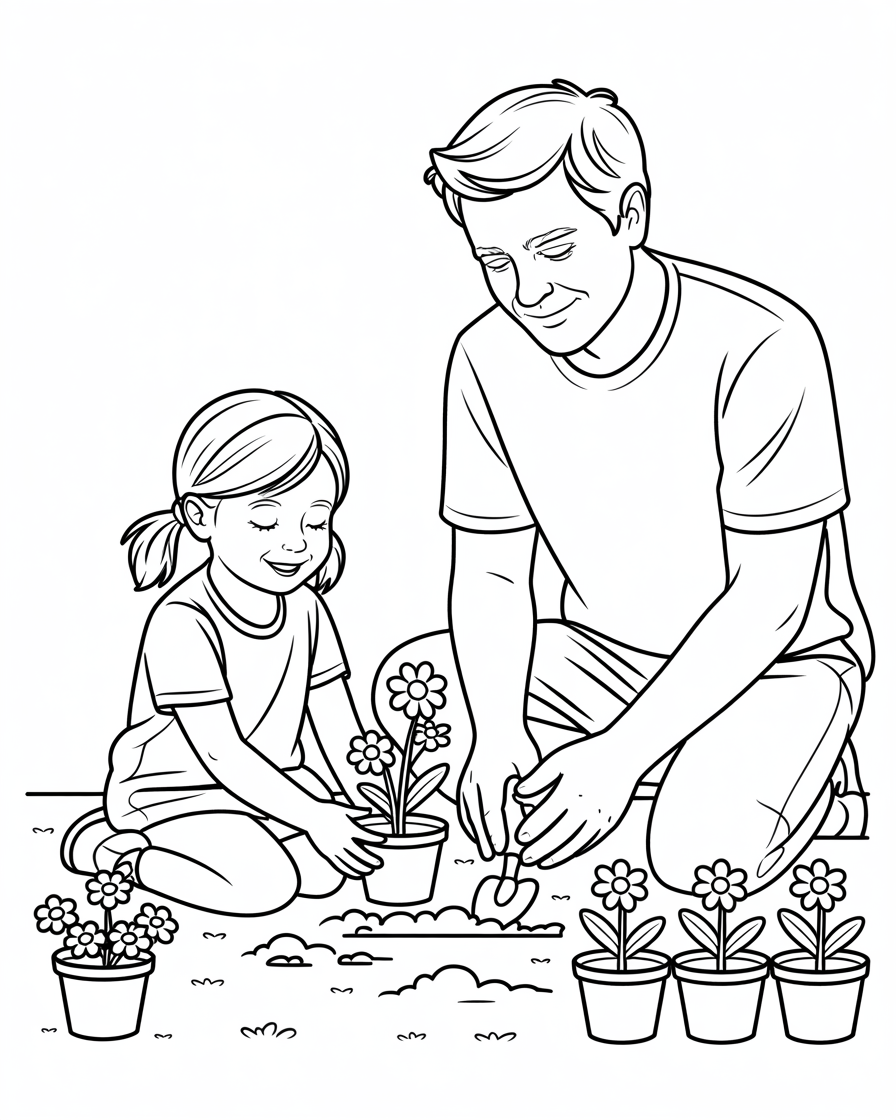 fathers day coloring pages