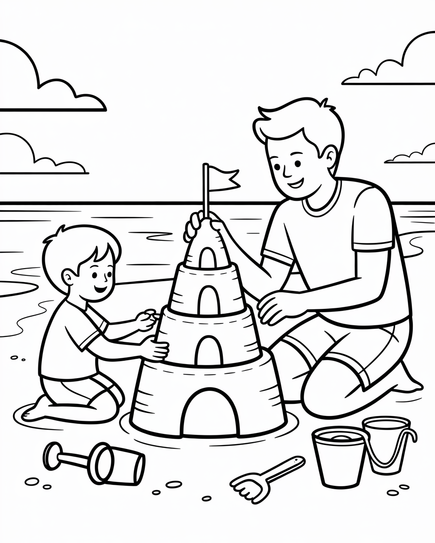 fathers day coloring pages