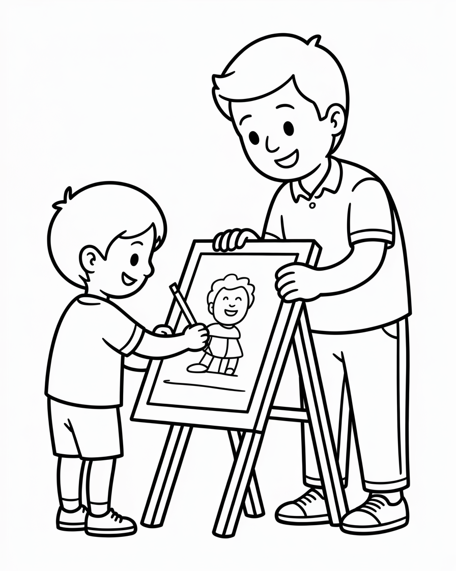 fathers day coloring pages