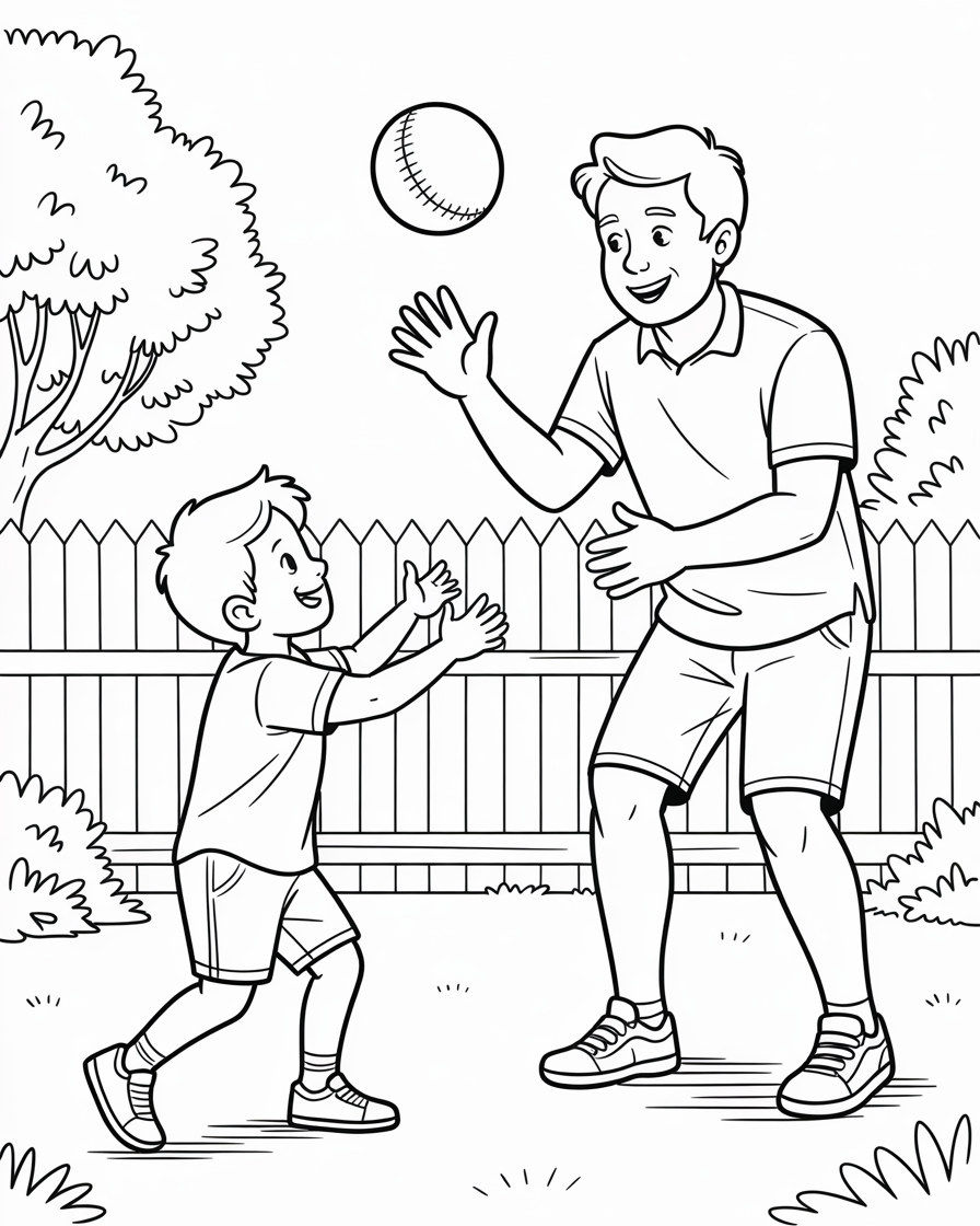 fathers day coloring pages