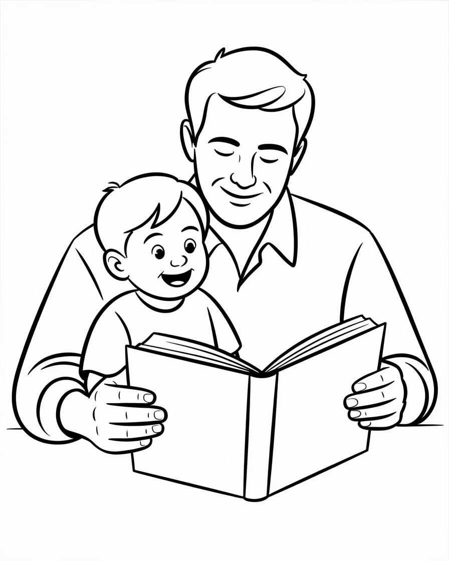 fathers day coloring pages