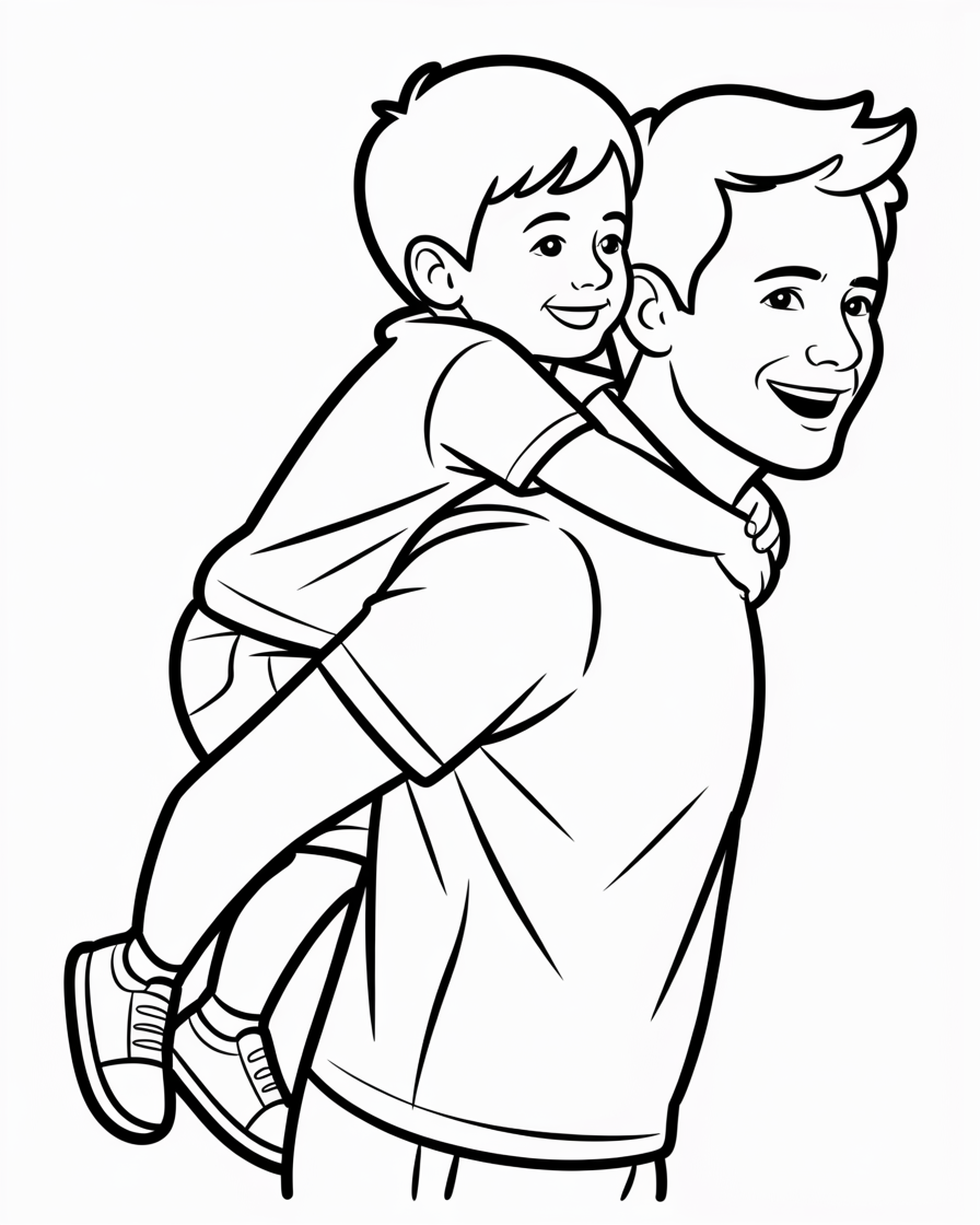 fathers day coloring pages