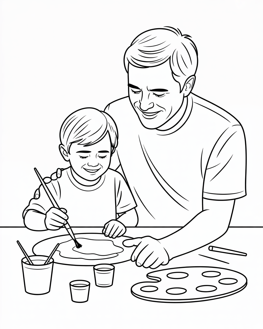 fathers day coloring pages