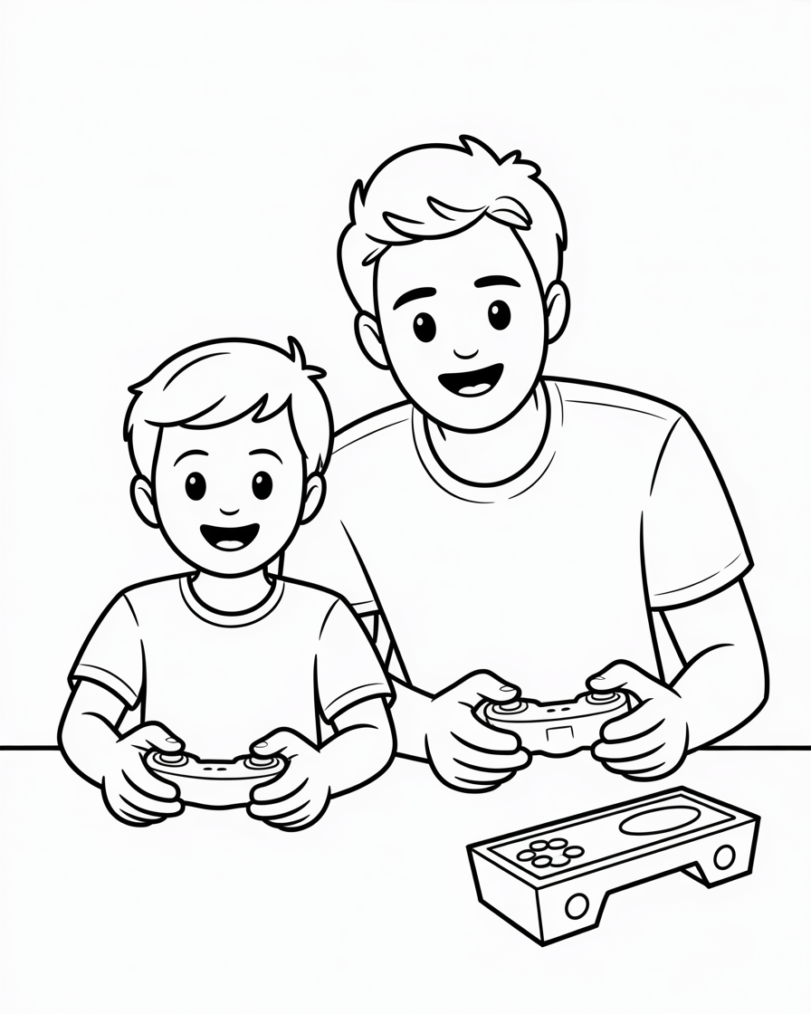 fathers day coloring pages