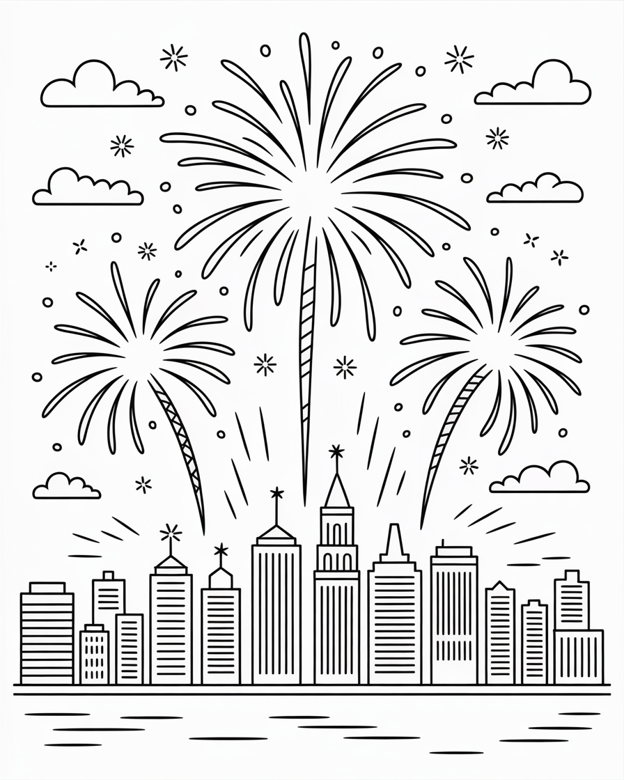 4th of july coloring pages