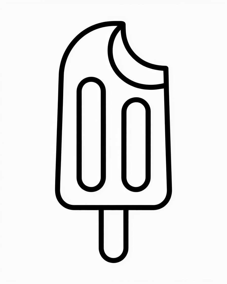 popsicle coloring pages
