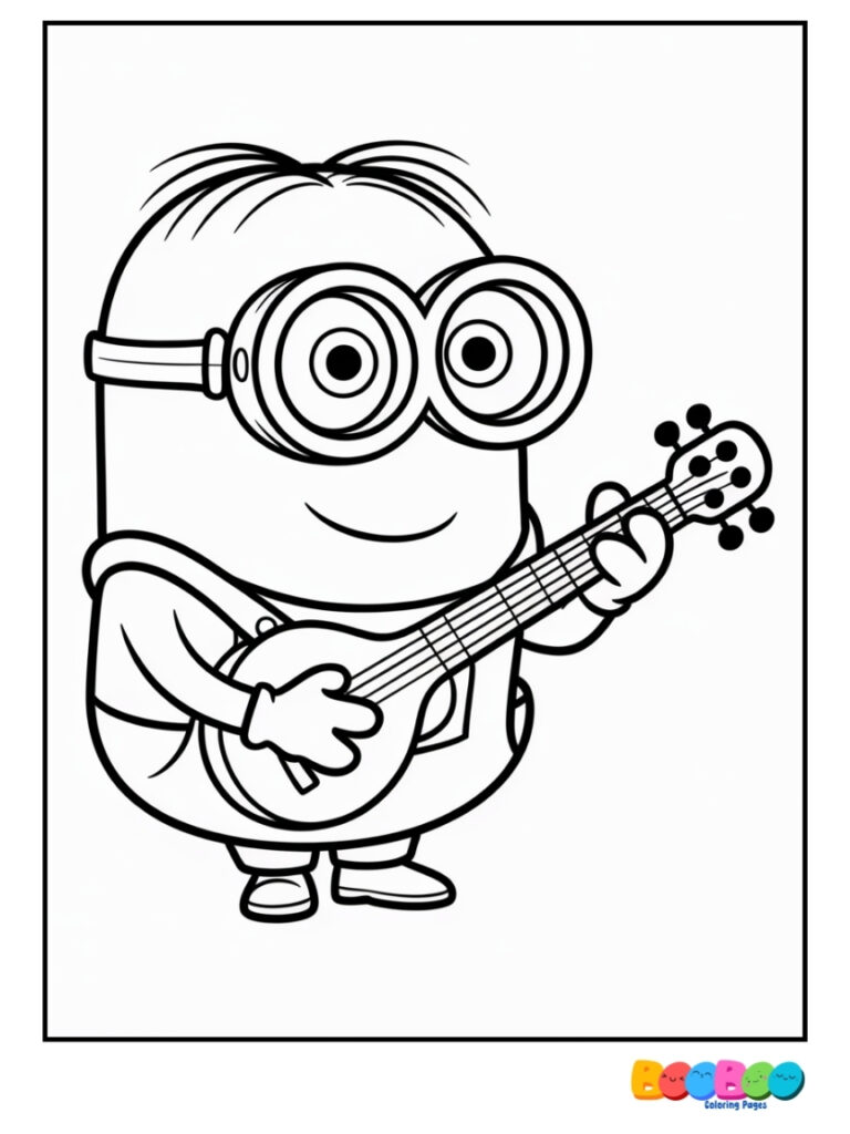 minions coloring pages