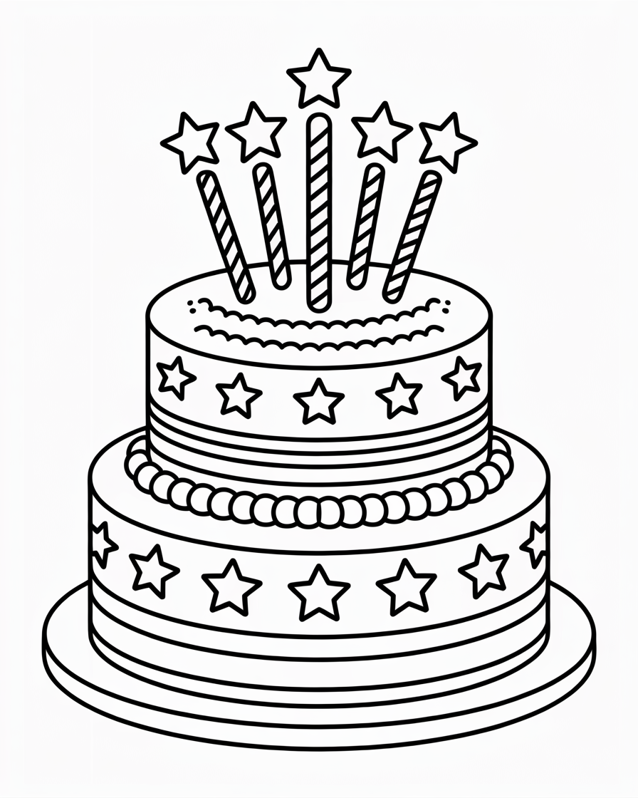 4th of july coloring pages