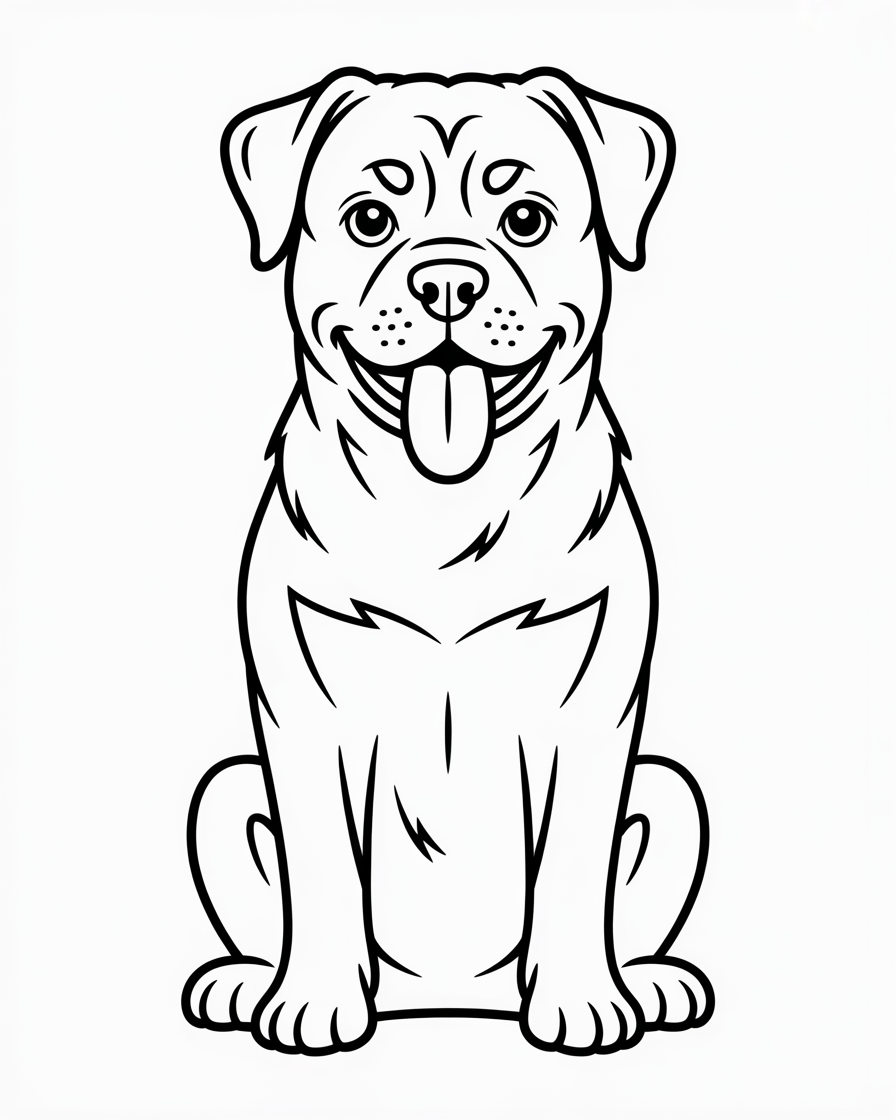 dogs coloring pages