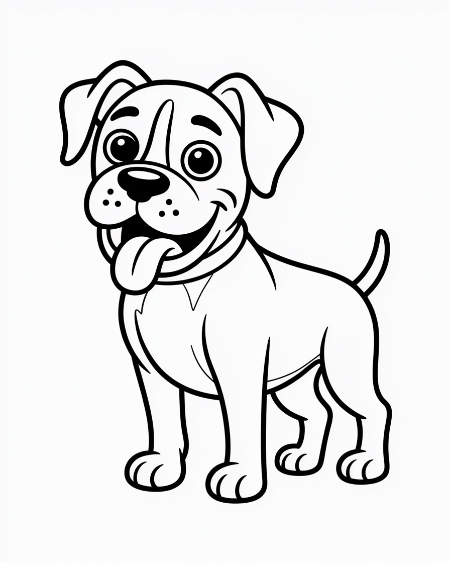 dogs coloring pages