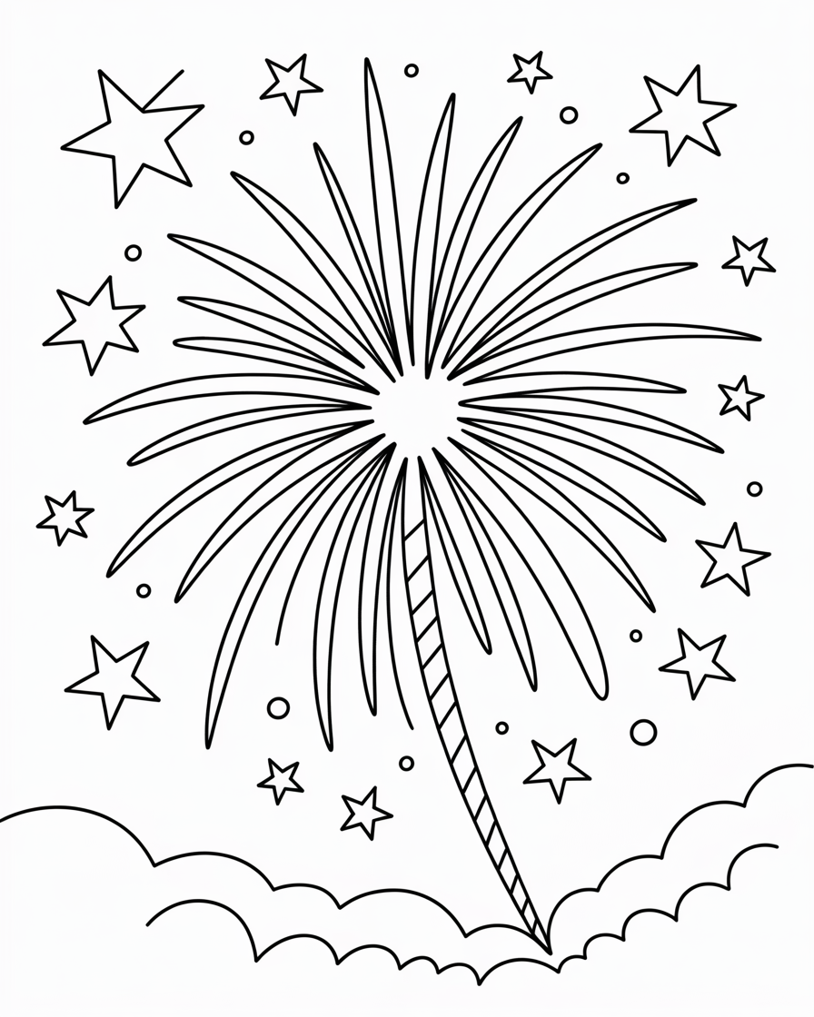 4th of july coloring pages