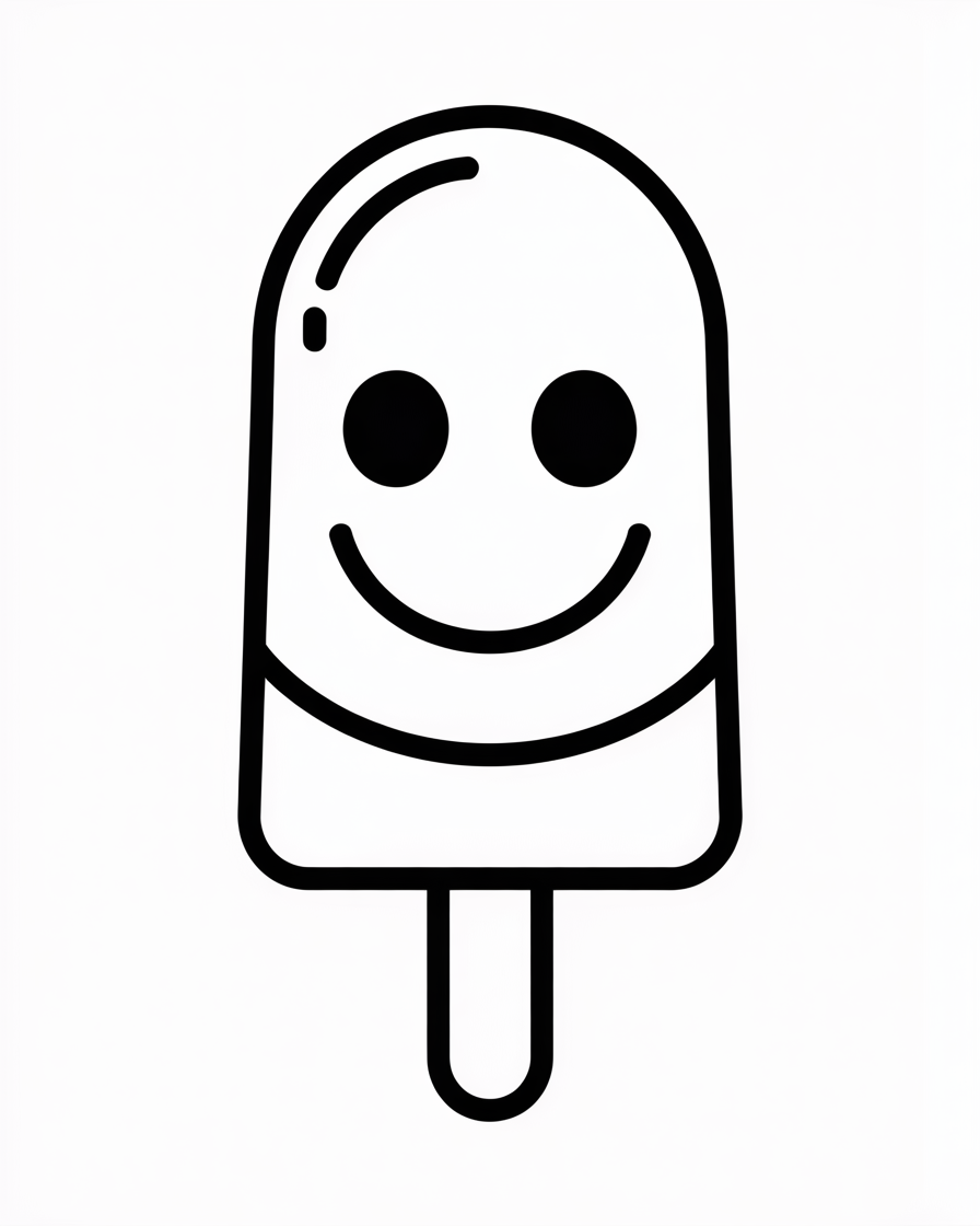 popsicle coloring pages