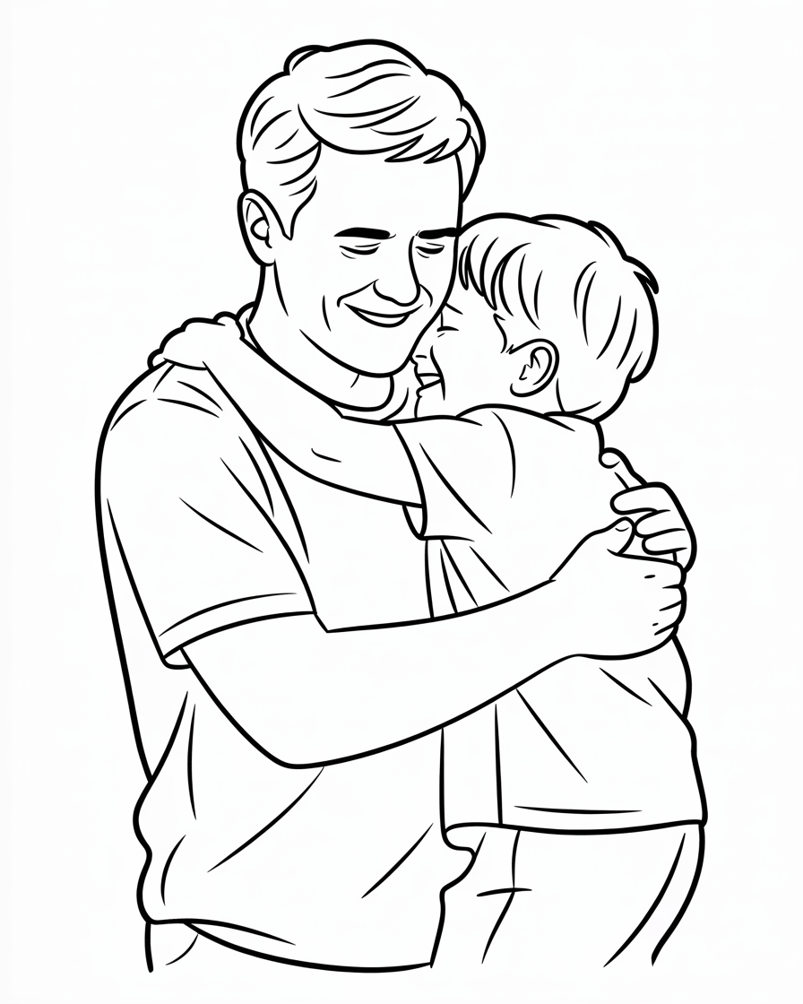 fathers day coloring pages
