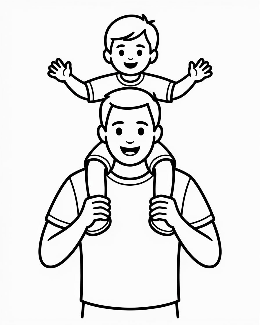 fathers day coloring pages