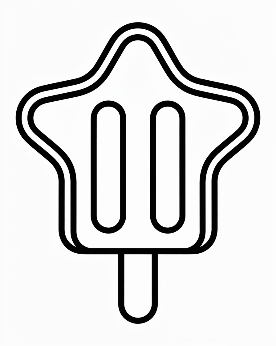 popsicle coloring pages
