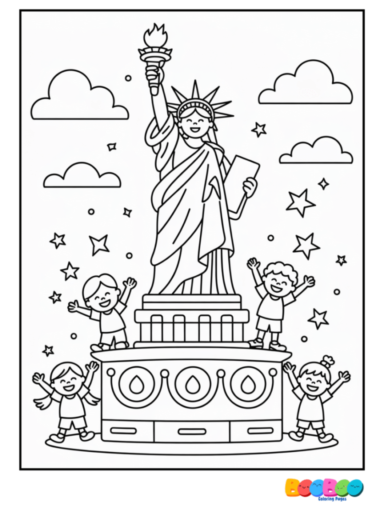 4th of july coloring pages