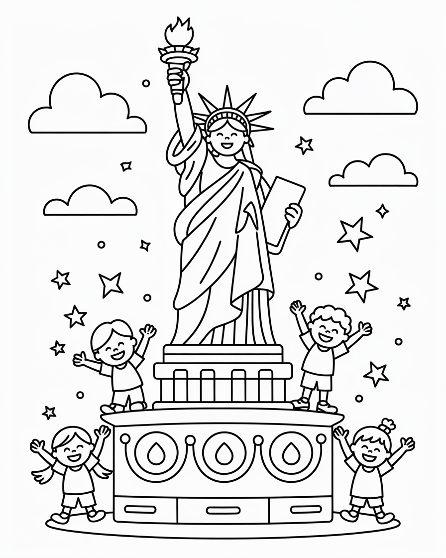 4th of july coloring pages