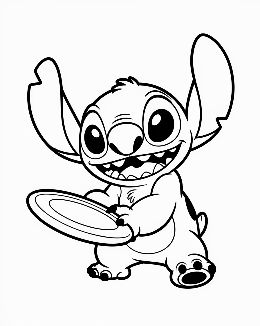 stitch coloring pages
