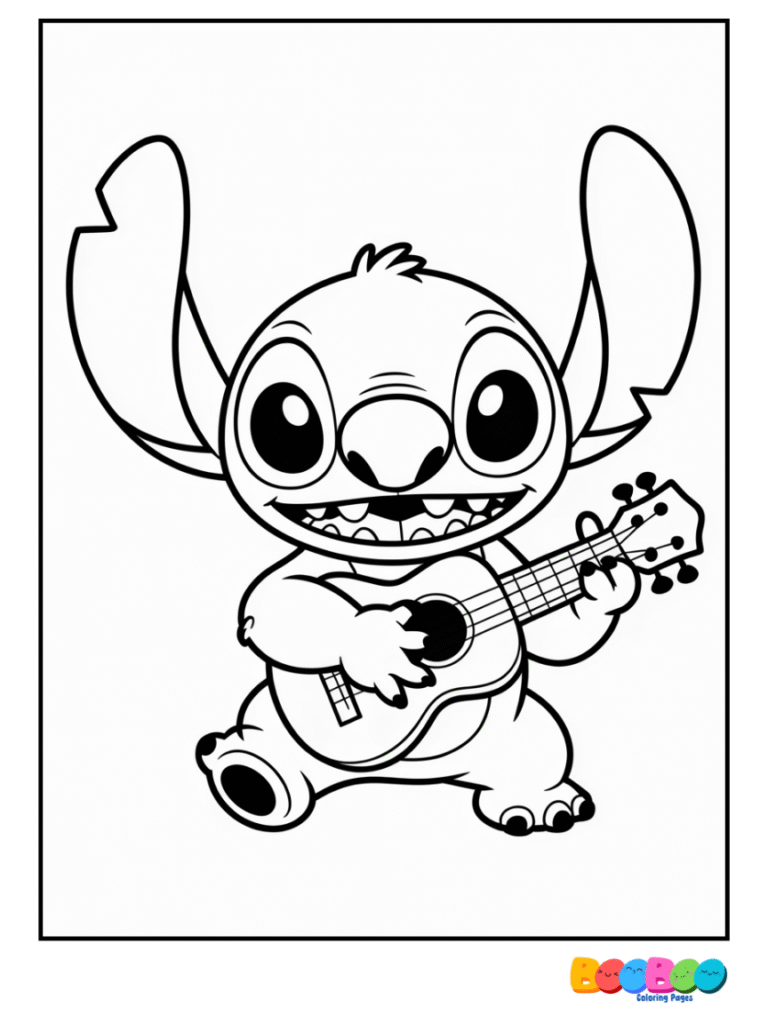 stitch coloring pages
