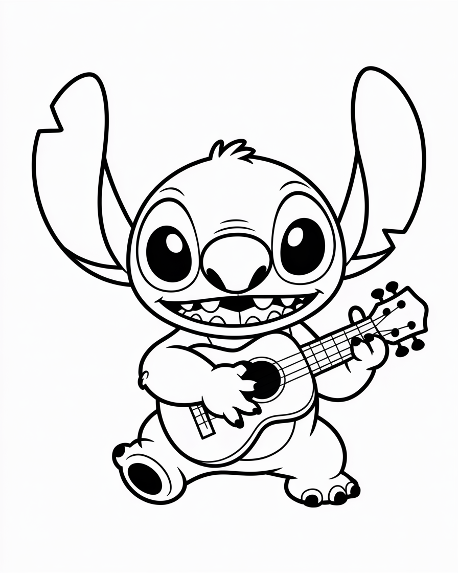 stitch coloring pages
