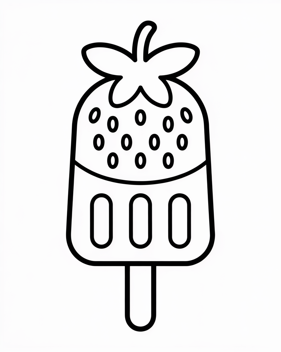 popsicle coloring pages
