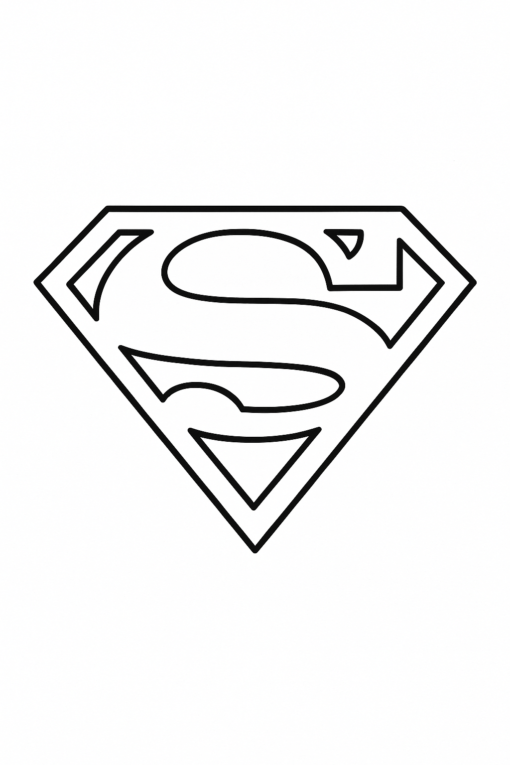 Superman Artistic Logo
