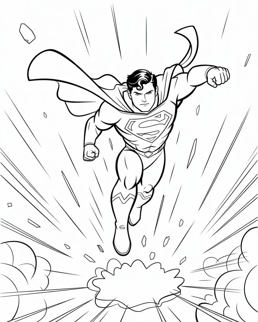 Superman Powerful Flight 