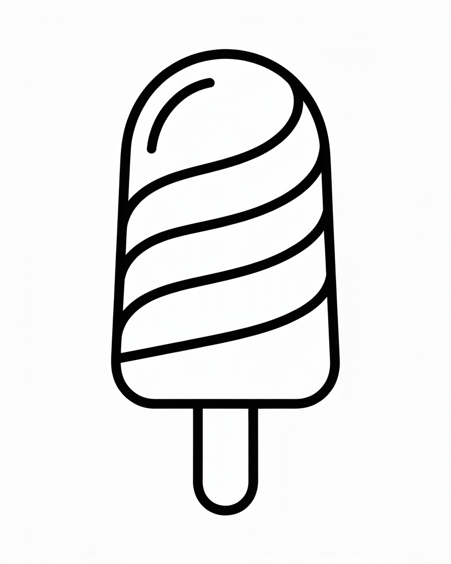 popsicle coloring pages