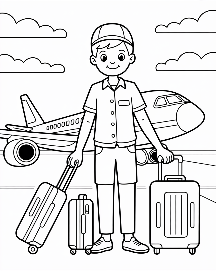labor day coloring pages