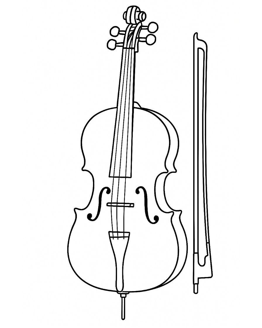 music coloring pages