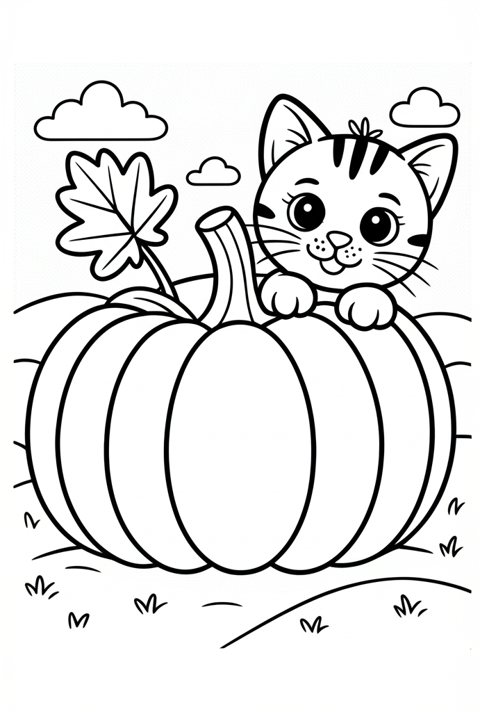 pumpkin coloring pages