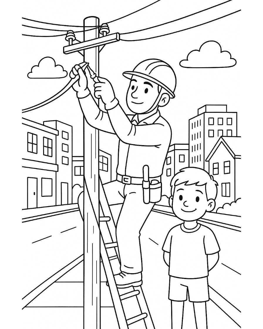 labor day coloring pages