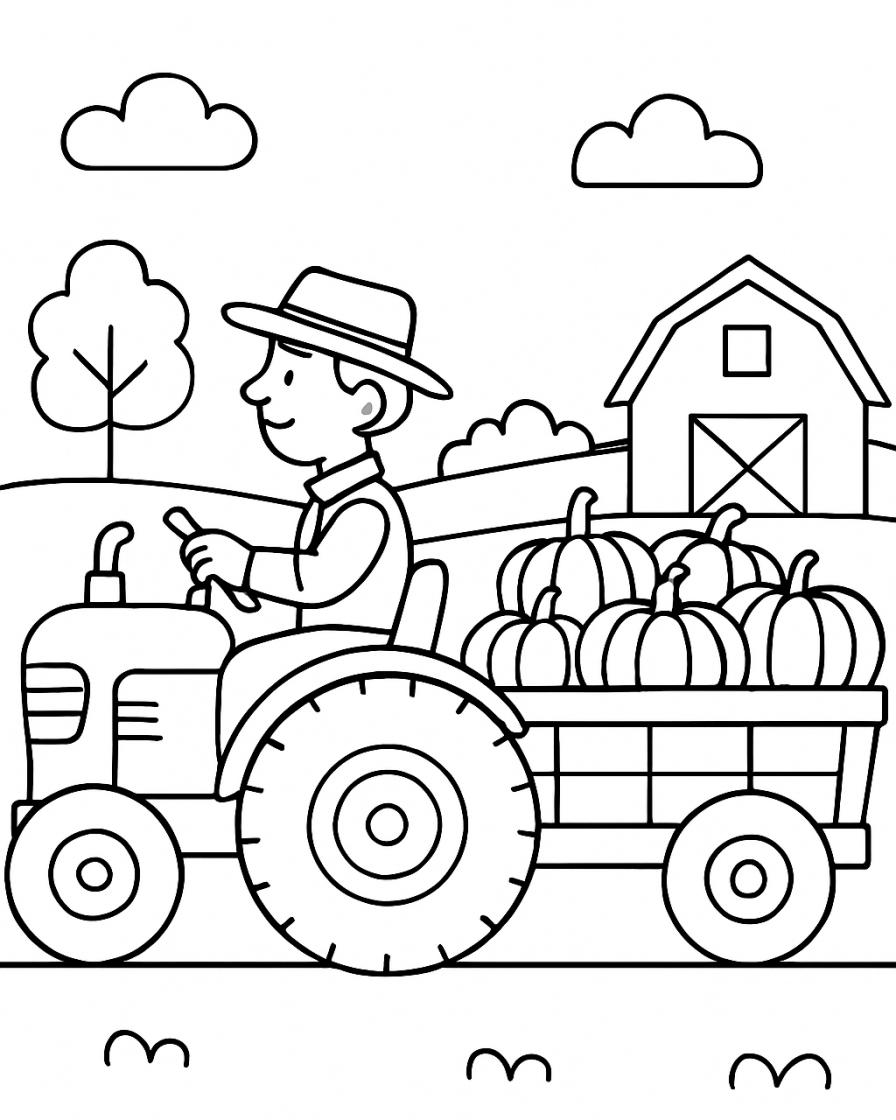 pumpkin coloring pages