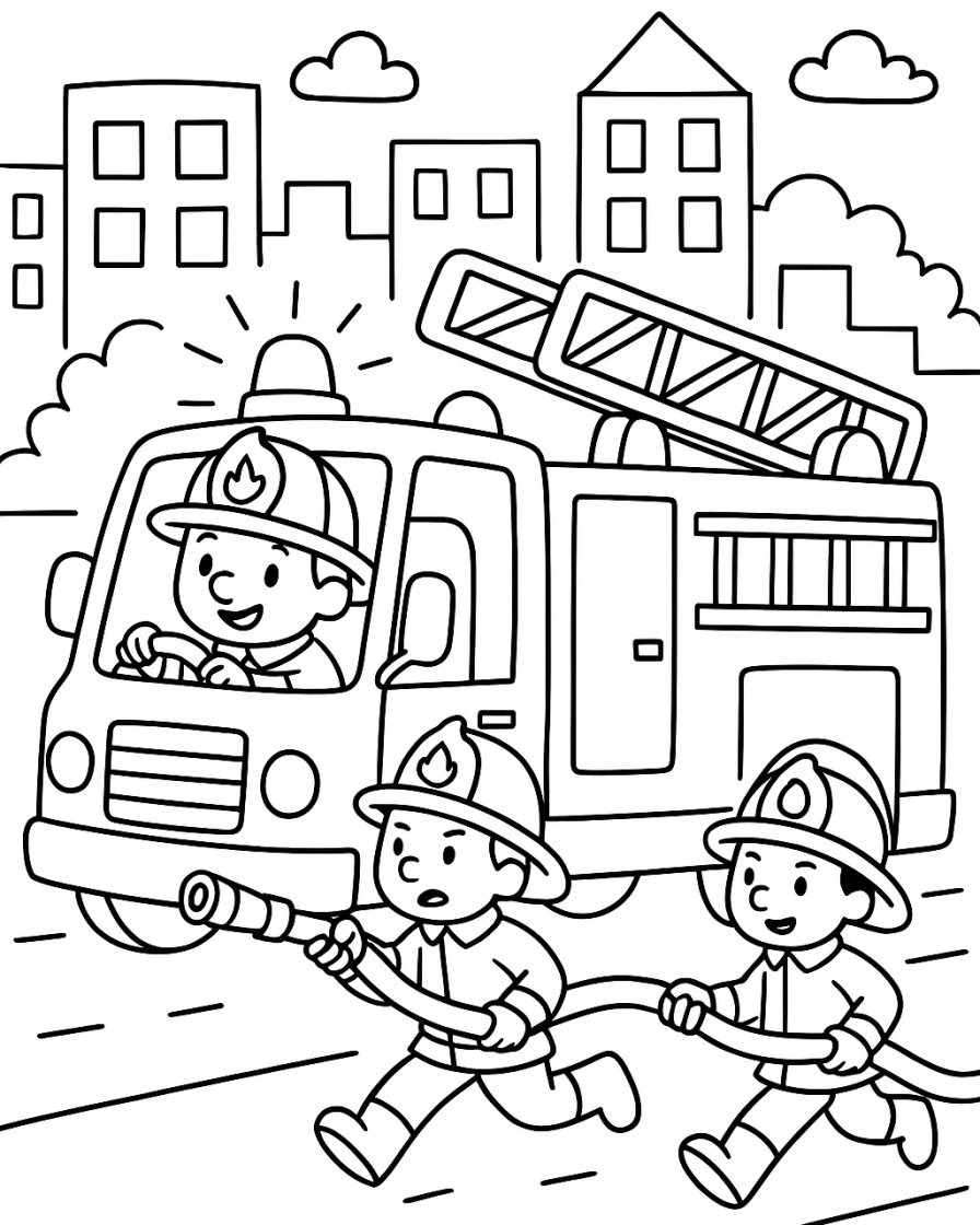 truck coloring pages