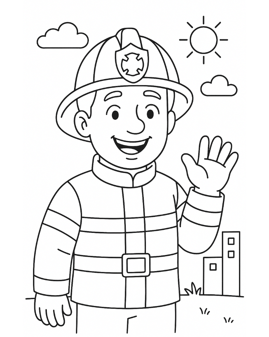 labor day coloring pages