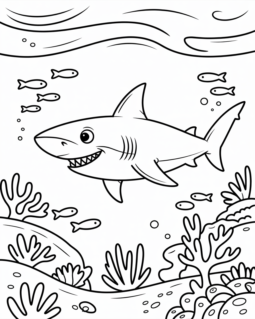 sea animals coloring pages