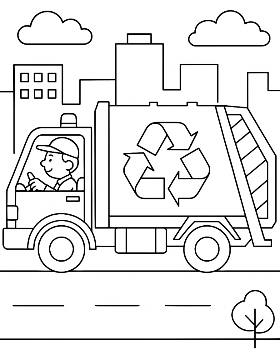 truck coloring pages