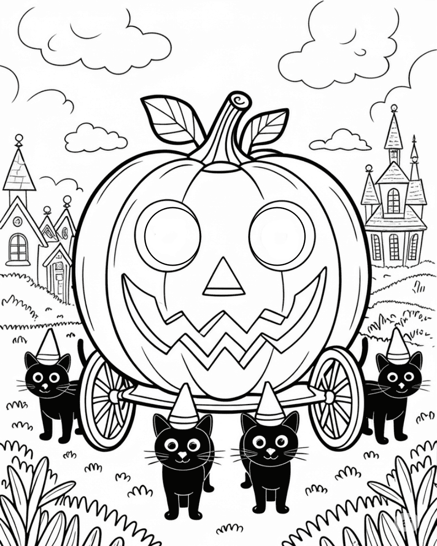 pumpkin coloring pages