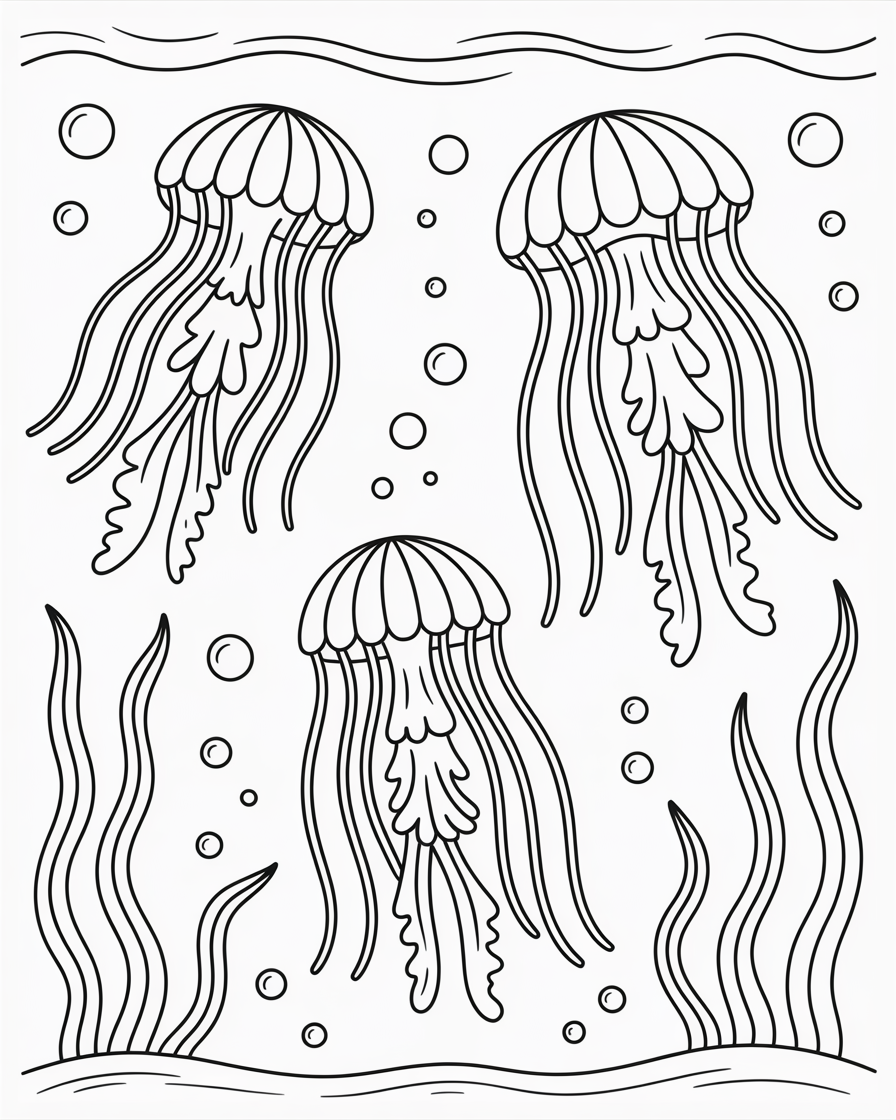 sea animals coloring pages